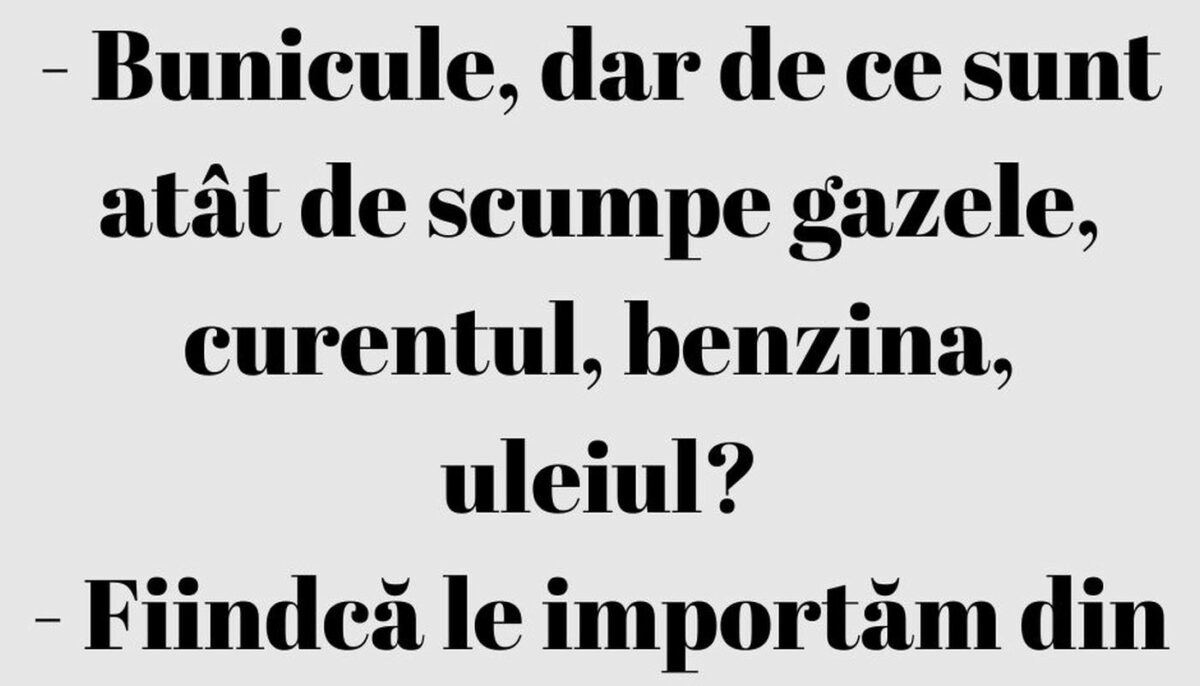 Imagine Stire BANC | „Dar de ce sunt atât de scumpe gazele, curentul, benzina, uleiul?” | 2review.ro