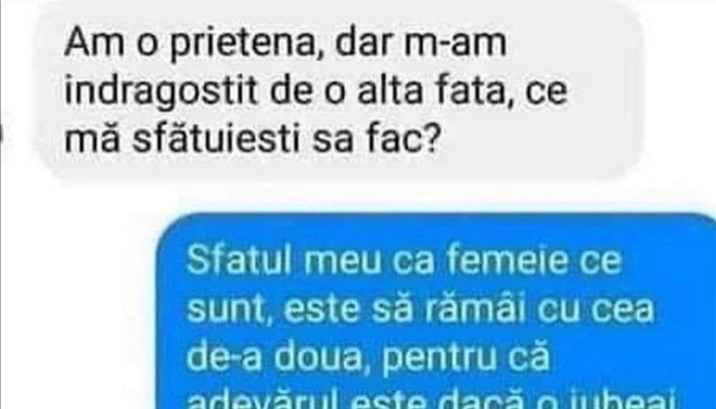 Am prietenă, dar m-am îndrăgostit de altă fată