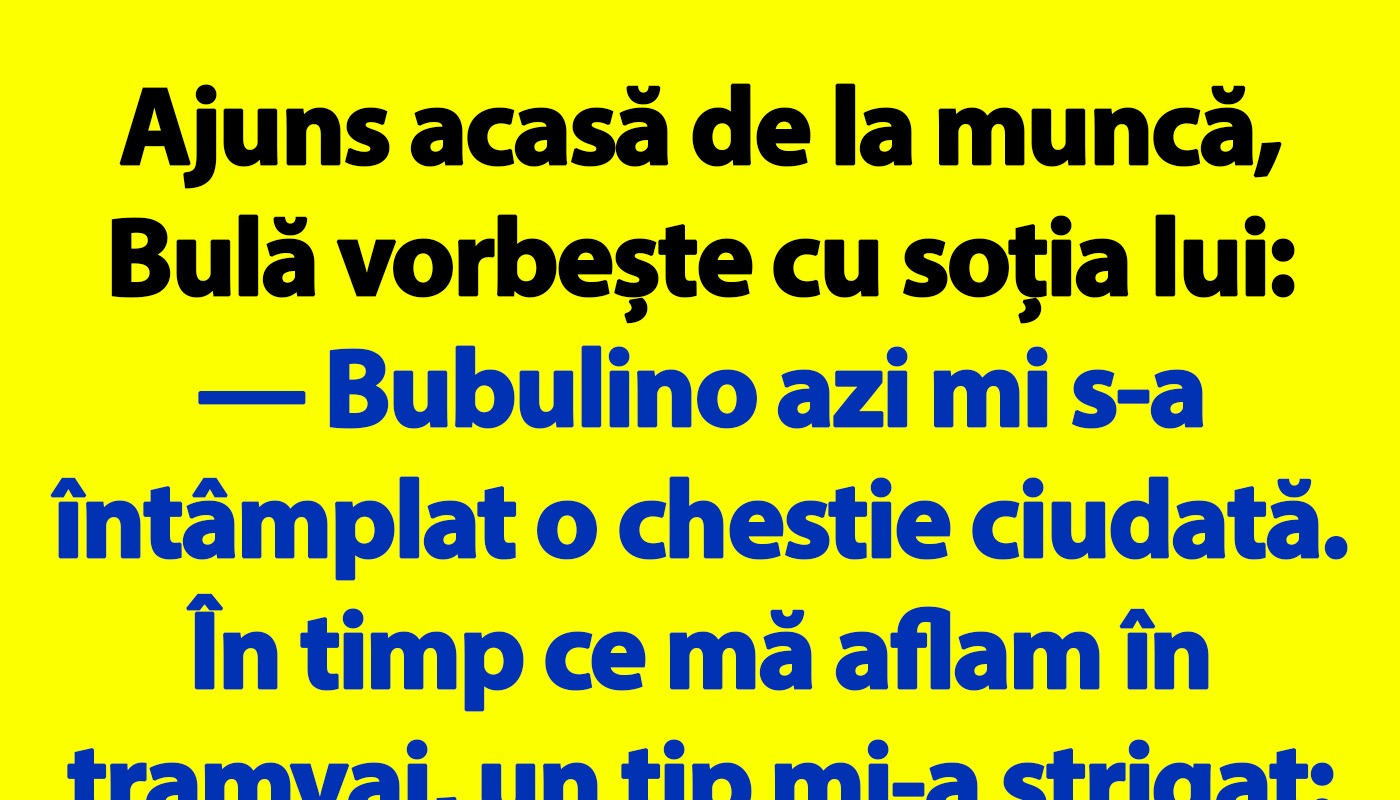 Bulă și străinul din tramvai
