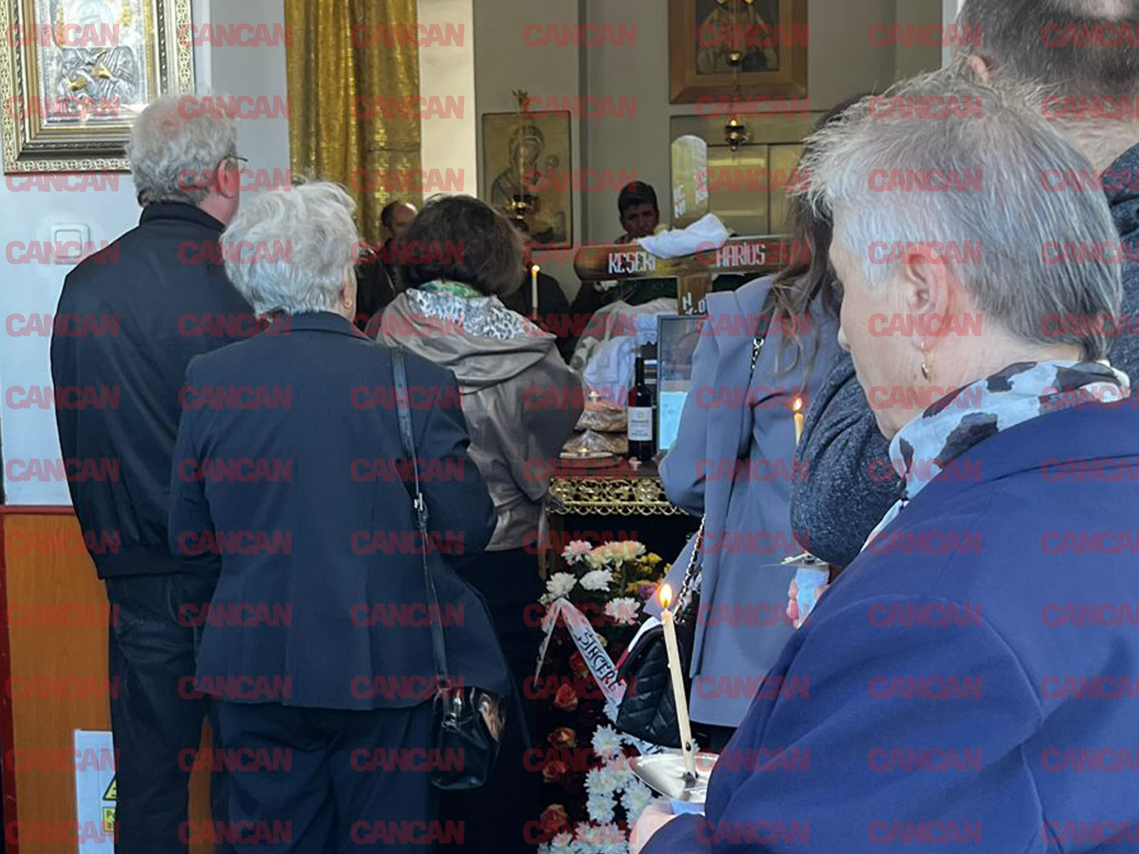 Marius Keseri este condus pe ultimul drum.