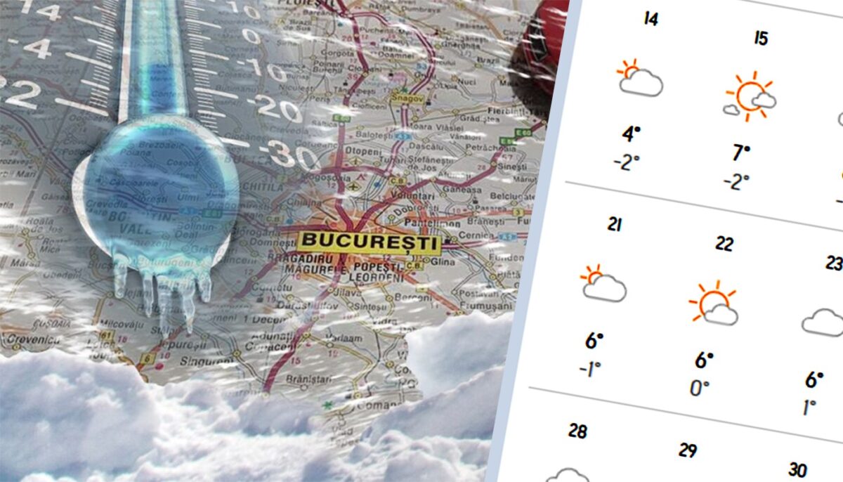 Meteorologii Accuweather au făcut anunțul: Ce se întâmplă începând cu 11 decembrie, în București și în toată România
