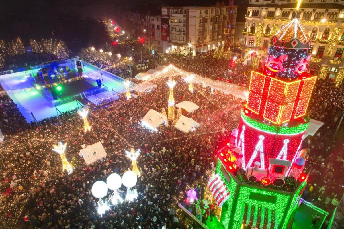 Ce scrie presa franceză, după ce s-a deschis Târgul de Crăciun din Craiova: ”Magnific”