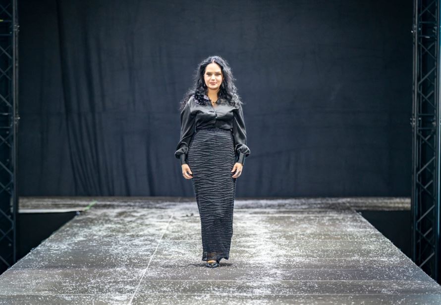 Creatoarea de modă Beatrice Lianda Dinu și-a prezentat colecția