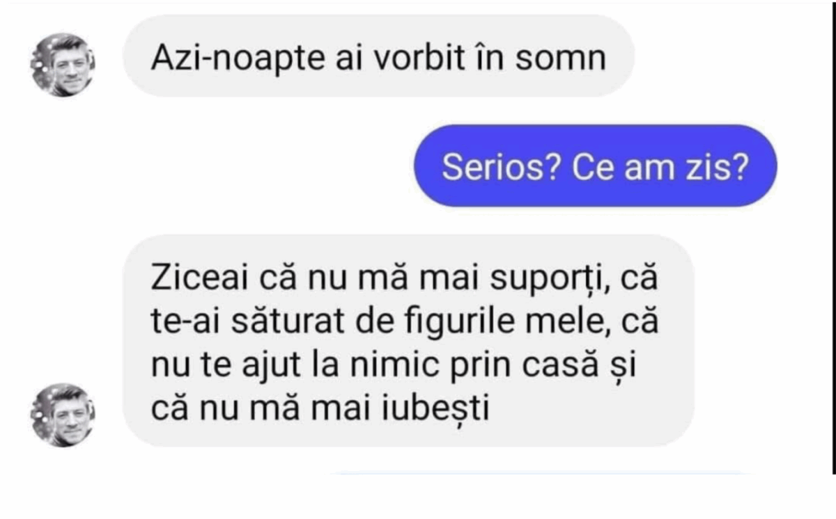 Imagine Stire Bancul zilei | ”Azi-noapte ai vorbit în somn” | 2review.ro