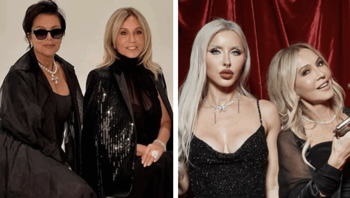 Imagine Stire Cum a apărut Anastasia Soare la petrecerea lui Kris Jenner? Românca a strălucit, la propriu | 2review.ro