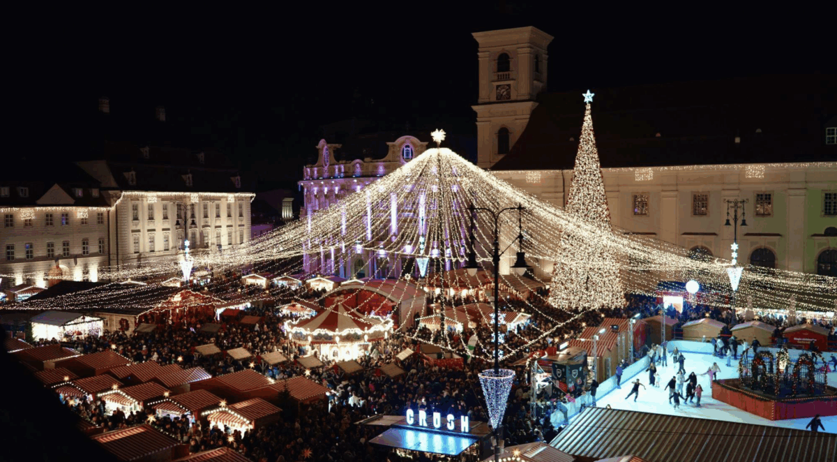 Să vezi și să nu crezi! Cât costă un singur cartof spiralat la Târgul de Crăciun din Sibiu