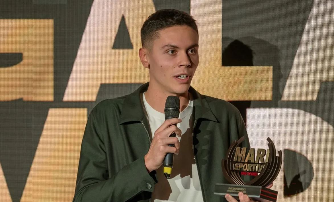 David Popovici a fost desemnat 