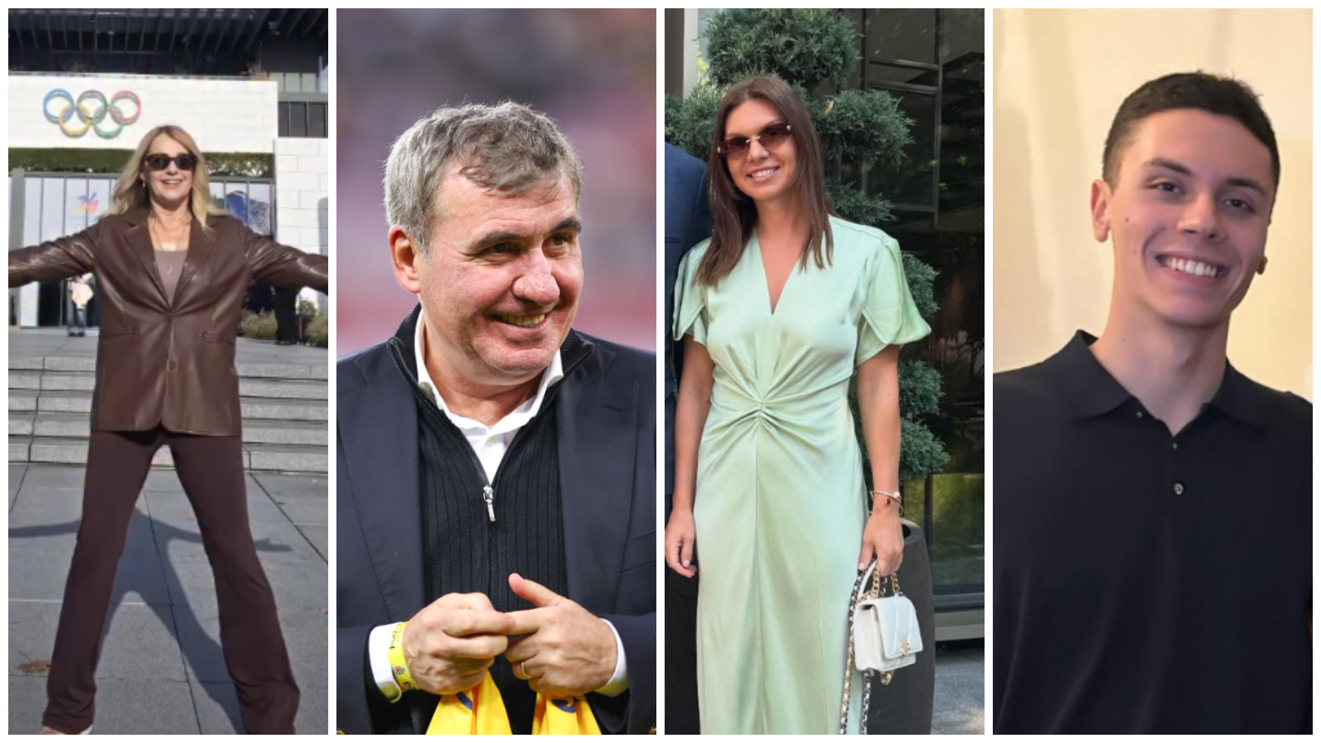 Cel mai mare sportiv român din istorie a fost ales! Nadia Comăneci, Gică Hagi, Simona Halep și David Popovici s-au bătut pentru locul 1