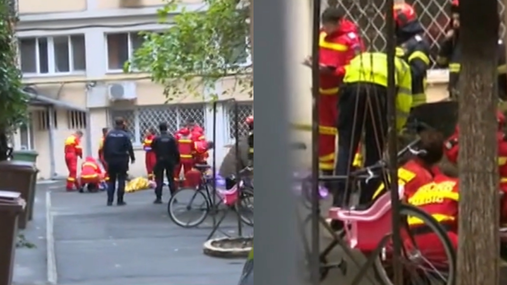 Moarte învăluită în mister lângă sediul MAI. O femeie a căzut de la etaj