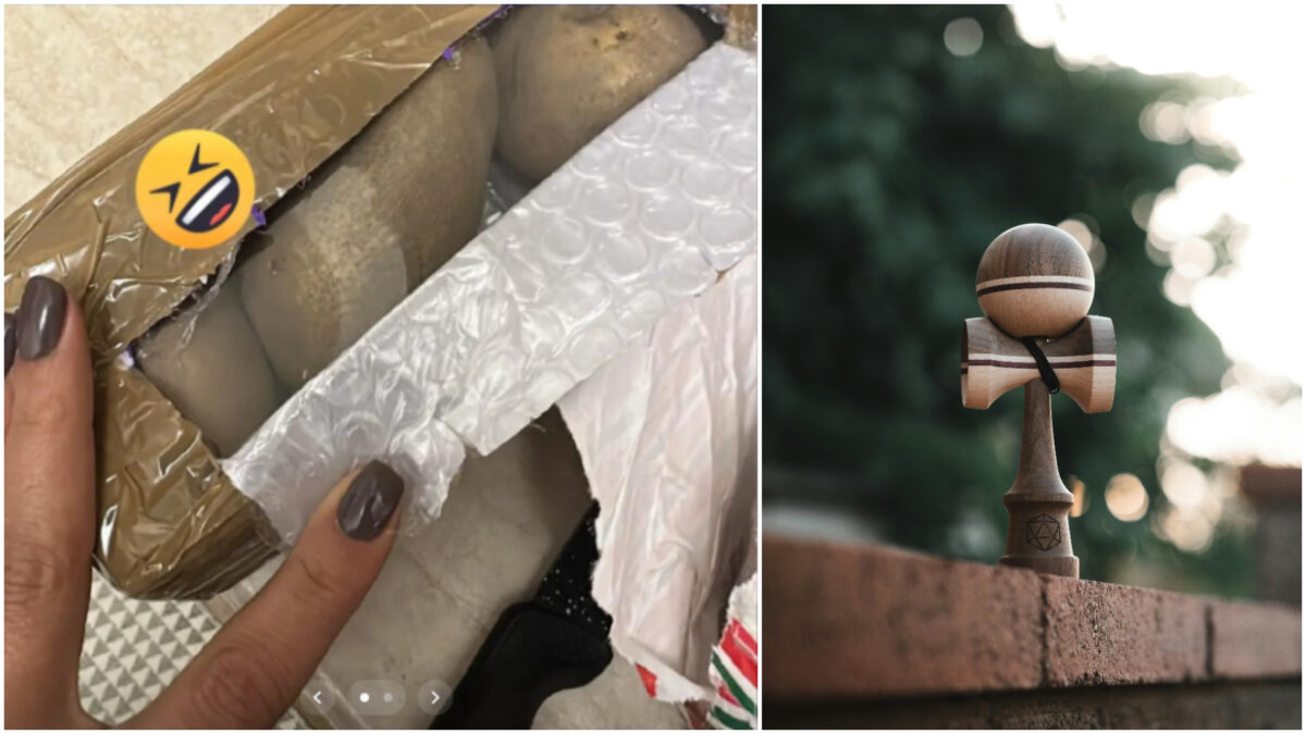 Imagine Stire O mămică a cumpărat o Kendama de 318 lei și a primit în colet 3 cartofi. De necrezut ce a fost obligată să facă după | 2review.ro