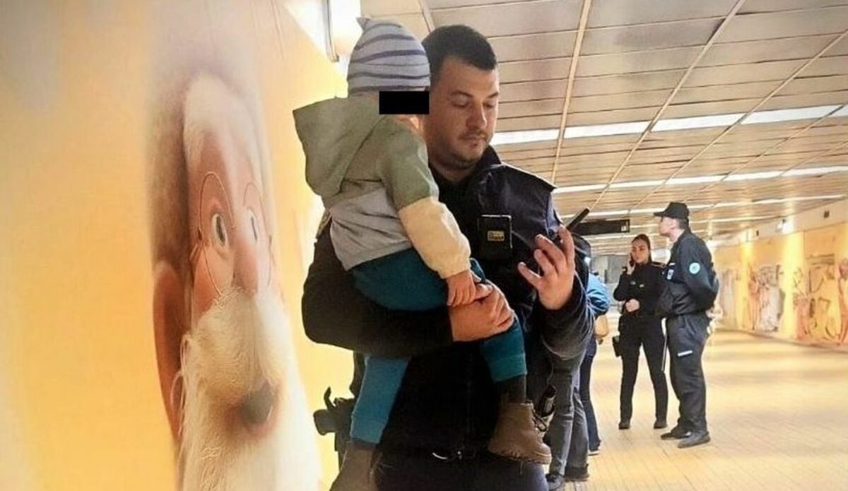 Gestul polițistului Mirel din București s-a viralizat instant! Cum a ajutat un copil de 3 ani, în timp ce mama lui agoniza