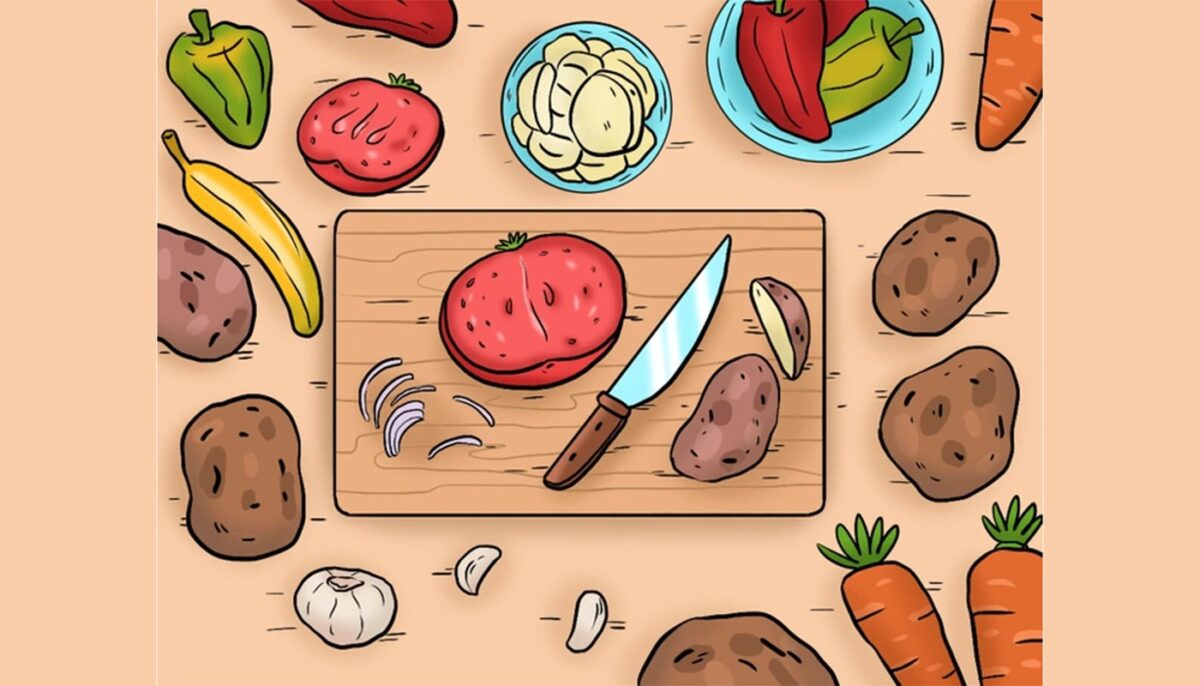 Imagine Stire Test de inteligență | Descoperiți alimentul care nu are ce căuta pe masa de bucătărie din imagine | 2review.ro