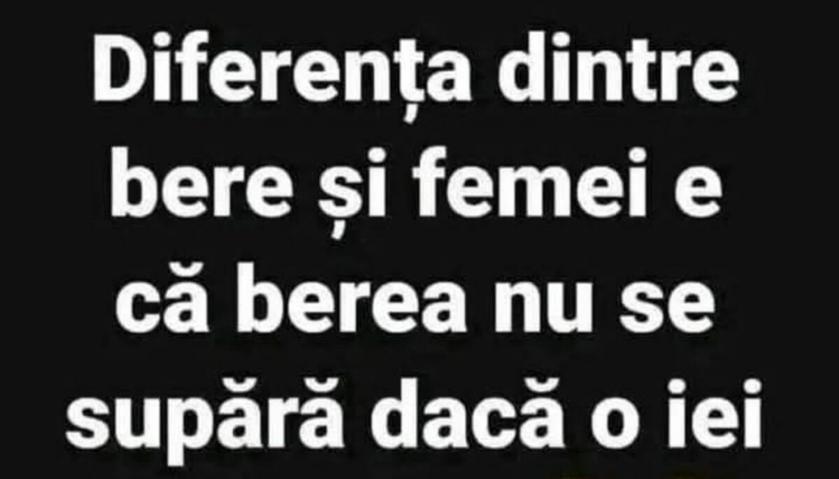 Imagine Stire BANC | Care este diferența dintre bere și femei | 2review.ro
