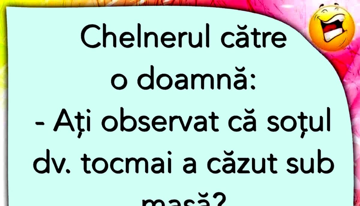 Imagine Stire BANCUL ZILEI | Chelnerul și doamna | 2review.ro