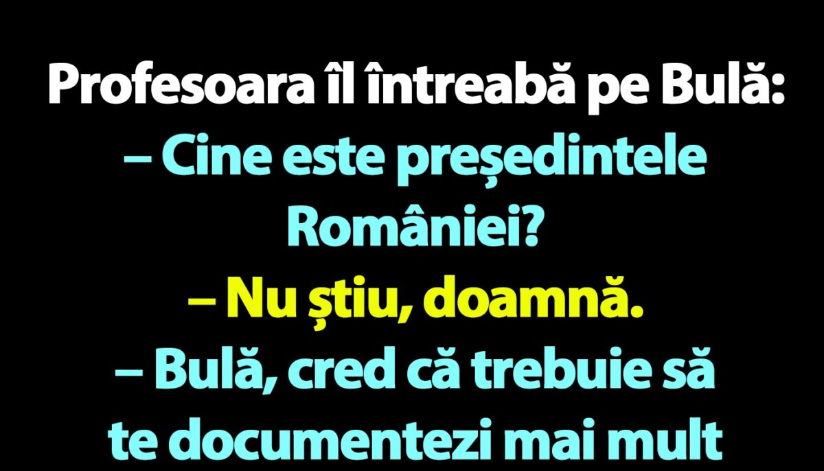 Imagine Stire BANC | Bulă și președintele României | 2review.ro
