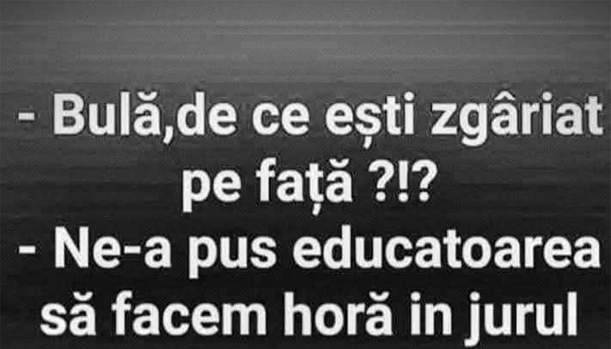 Imagine Stire BANC | „Bulă, de ce ești zgâriat pe față?” | 2review.ro