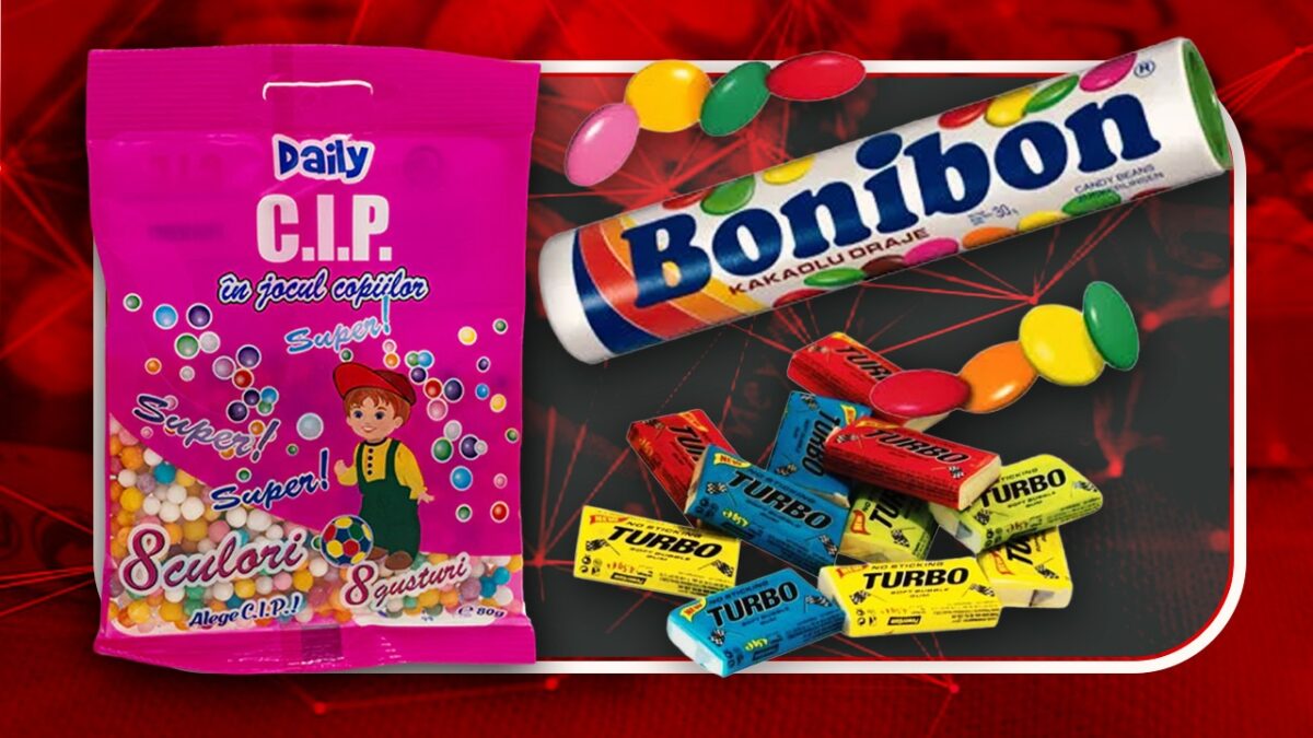Cât de greu se obțineau dulciurile în perioada comunistă! Vă mai amintiți de guma Turbo, bomboanele Cip și Bonibon?