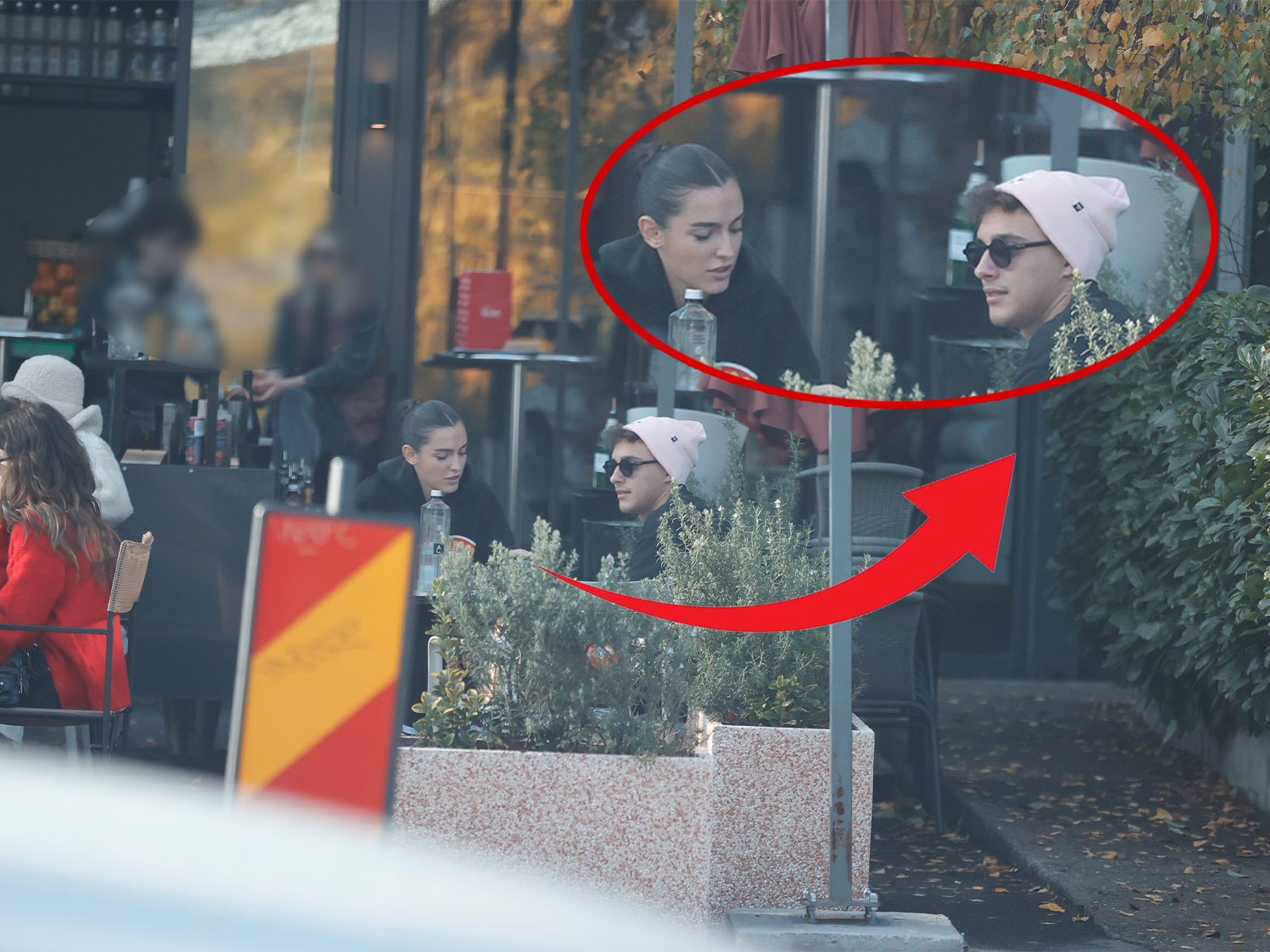 Fiica Andreei Esca si iubitul au servit cafeluța în doi