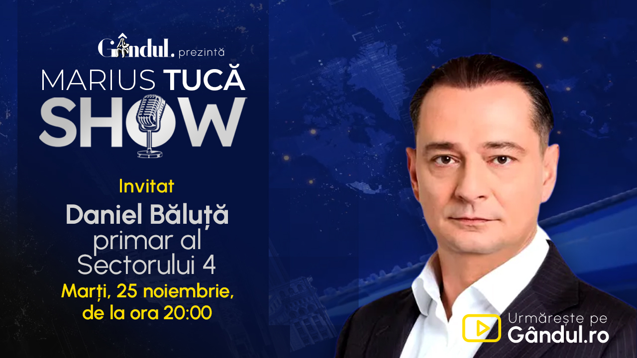 Emisiuni live pe Gândul, 25 noiembrie 2025