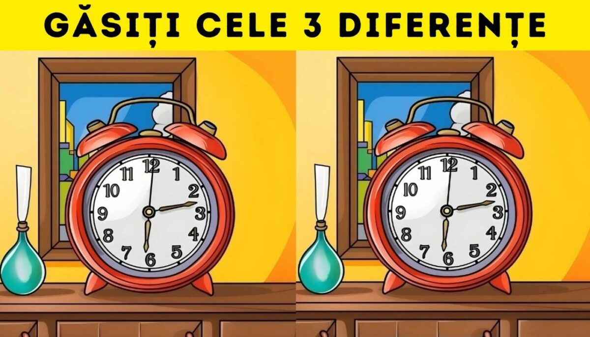 Imagine Stire Test de perspicacitate | 3 diferențe în doar 20 de secunde. Numai geniile le găsesc! | 2review.ro