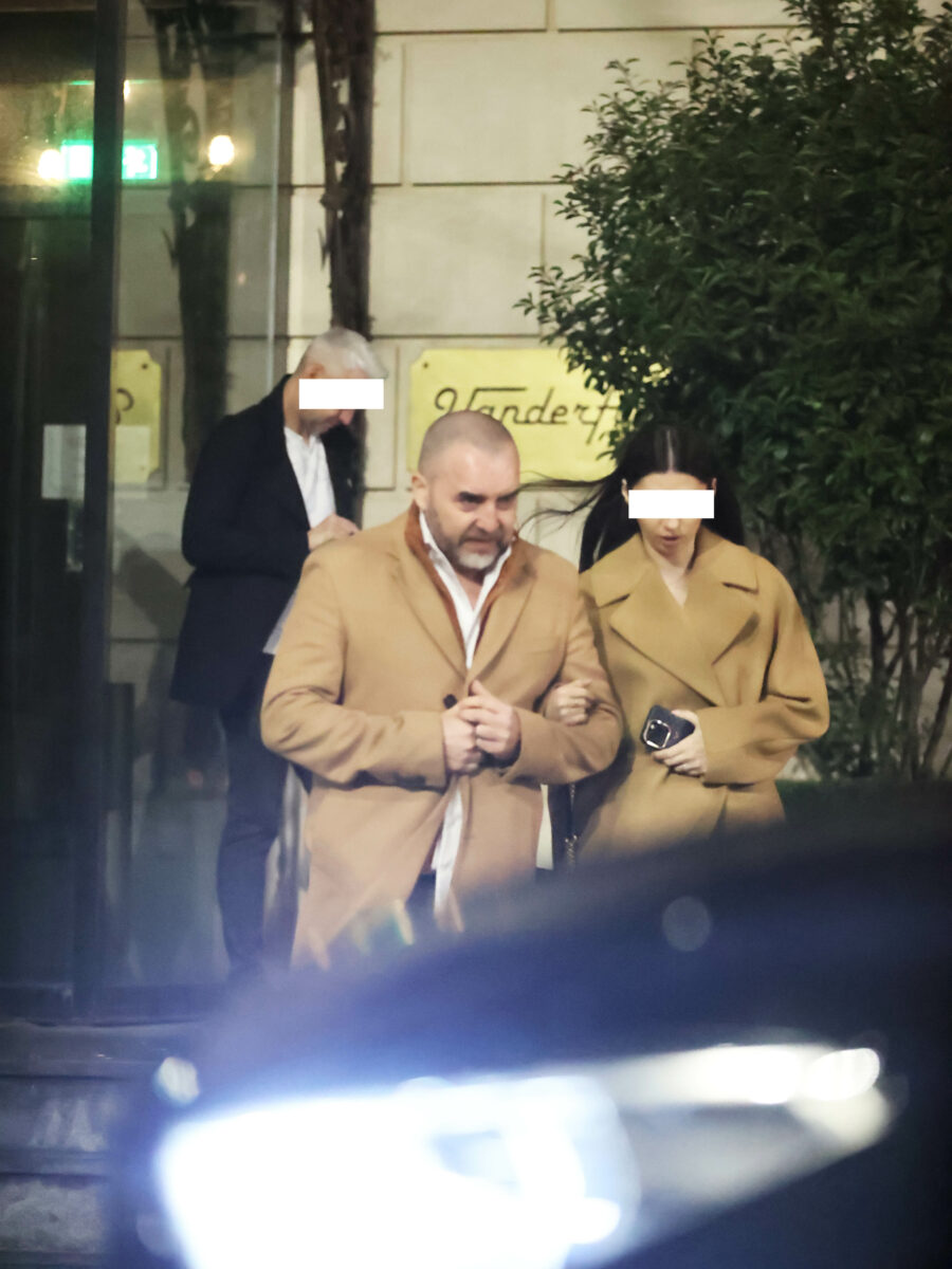 Radu Darie de la Neatza, alături de o bruneta focoasă