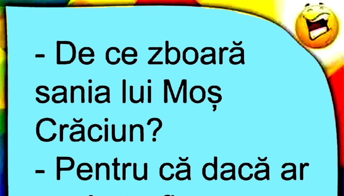 Imagine Stire BANCUL ZILEI | „De ce zboară sania lui Moș Crăciun?” | 2review.ro