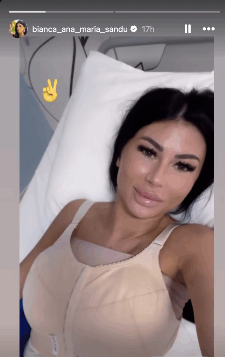 Bianca s-a ”tunat” înainte de sărbători