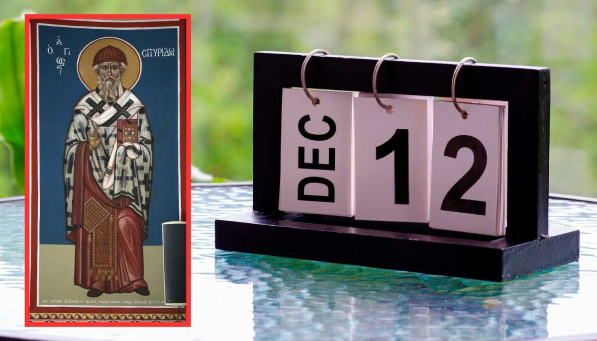 Calendar ortodox 12 decembrie, ora 12 – Hotarul nevăzut al lumii. Ziua în care fiara se ridică, iar Sf. Spiridon pleacă la drum