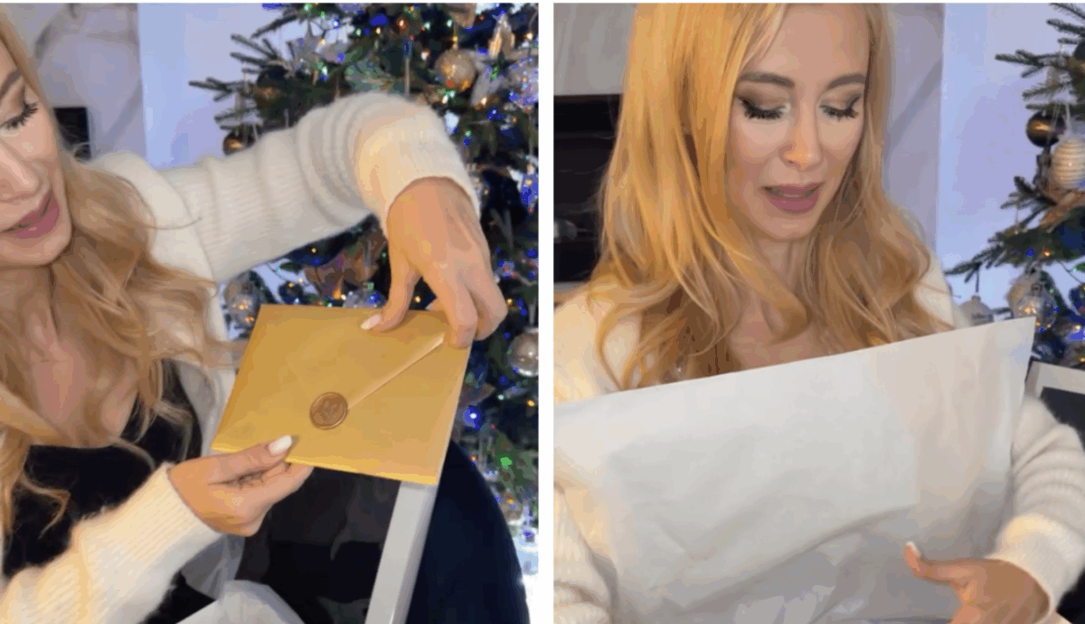 Andreea Bălan a prezentat invitațiile pentru nuntă