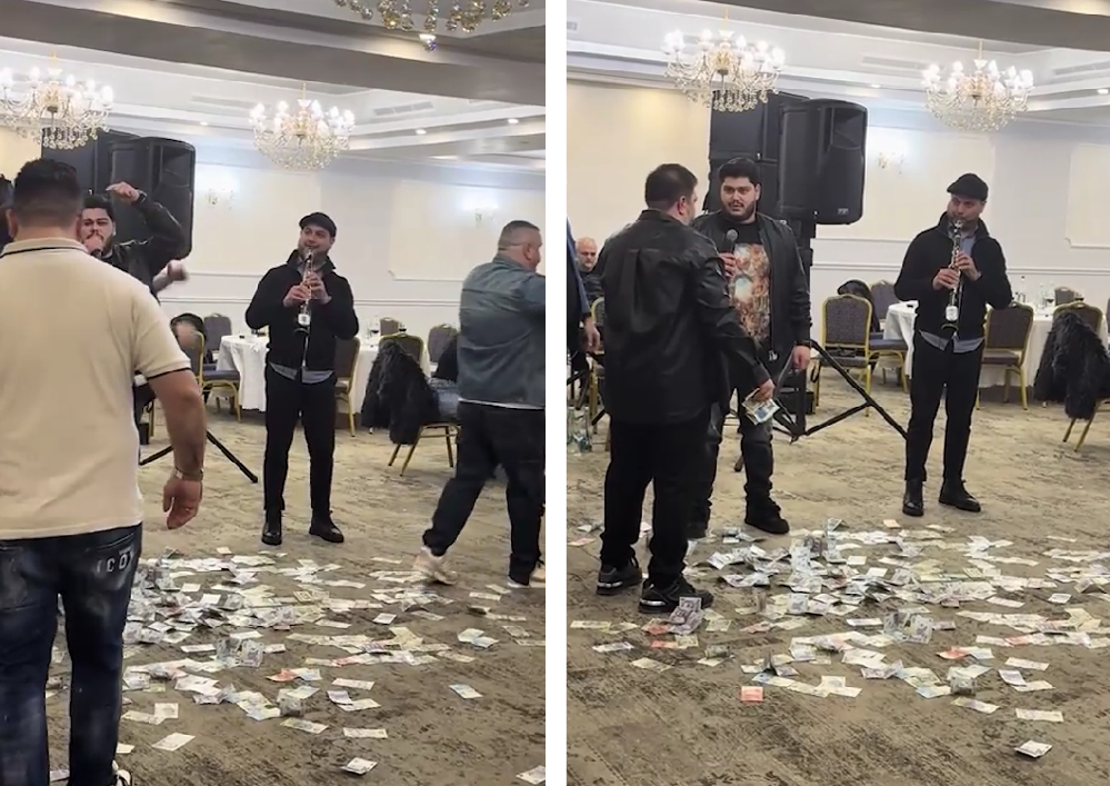 Cine e bărbatul care l-a ”îngropat” în bani pe Florin Salam, în Italia: ”Avalanșă”