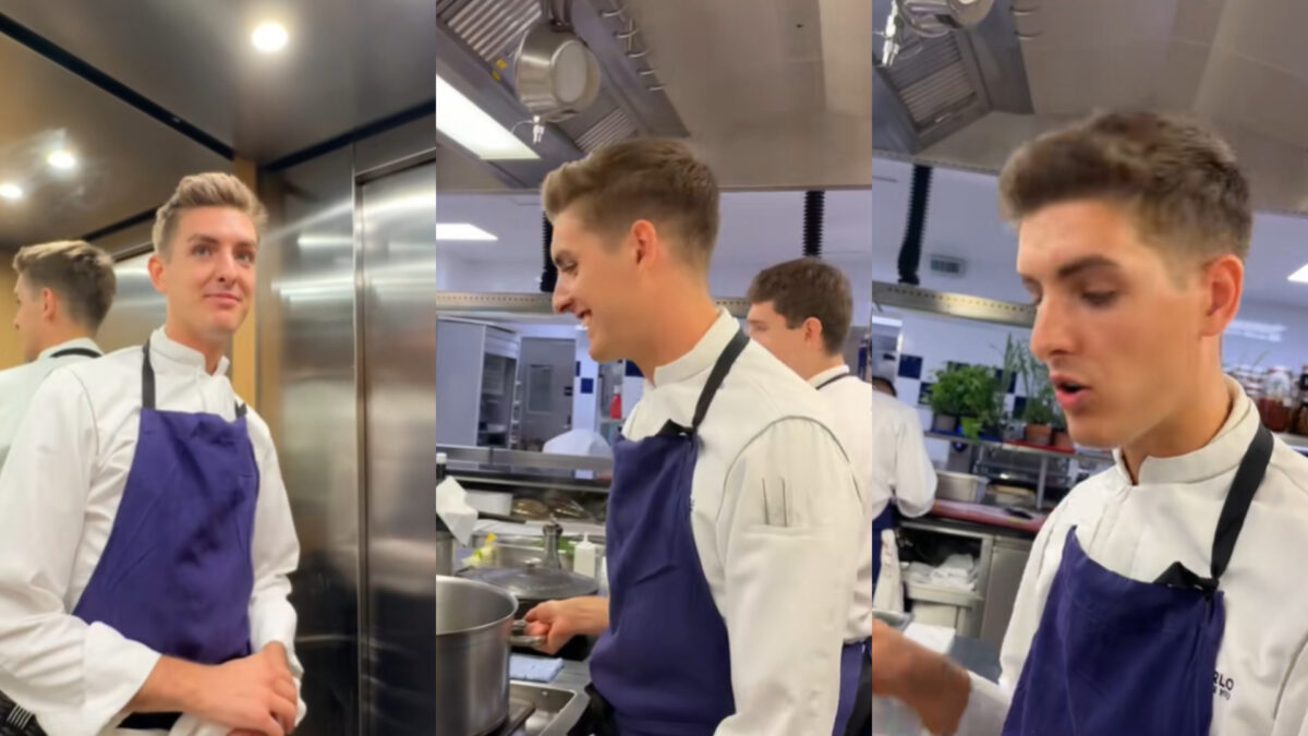 Câte ore pe zi muncește Luca Zvaleni, câștigătorul „Chefi la cuțite” sezonul 16, în restaurantul Le Louis XV din Monaco: „Nu știu dacă e legal”