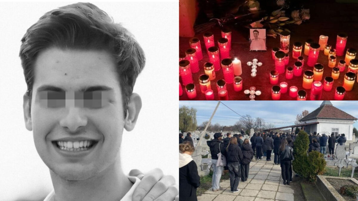 Imagine Stire Marco, elevul de 18 ani găsit fără suflare după un majorat, a fost înmormântat. Gestul sfâșietor făcut de mama lui | 2review.ro
