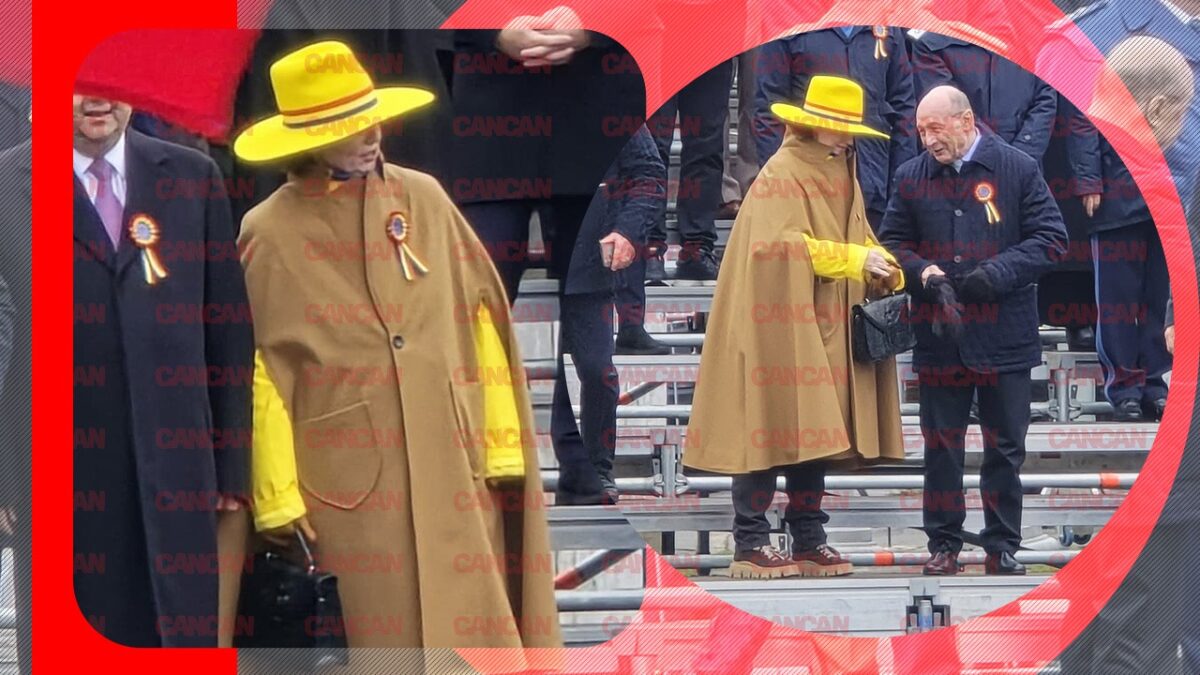 Cine e doamna cu pălărie galbenă, de la parada de 1 Decembrie? Ținută deosebită de Ziua Națională | EXCLUSIV