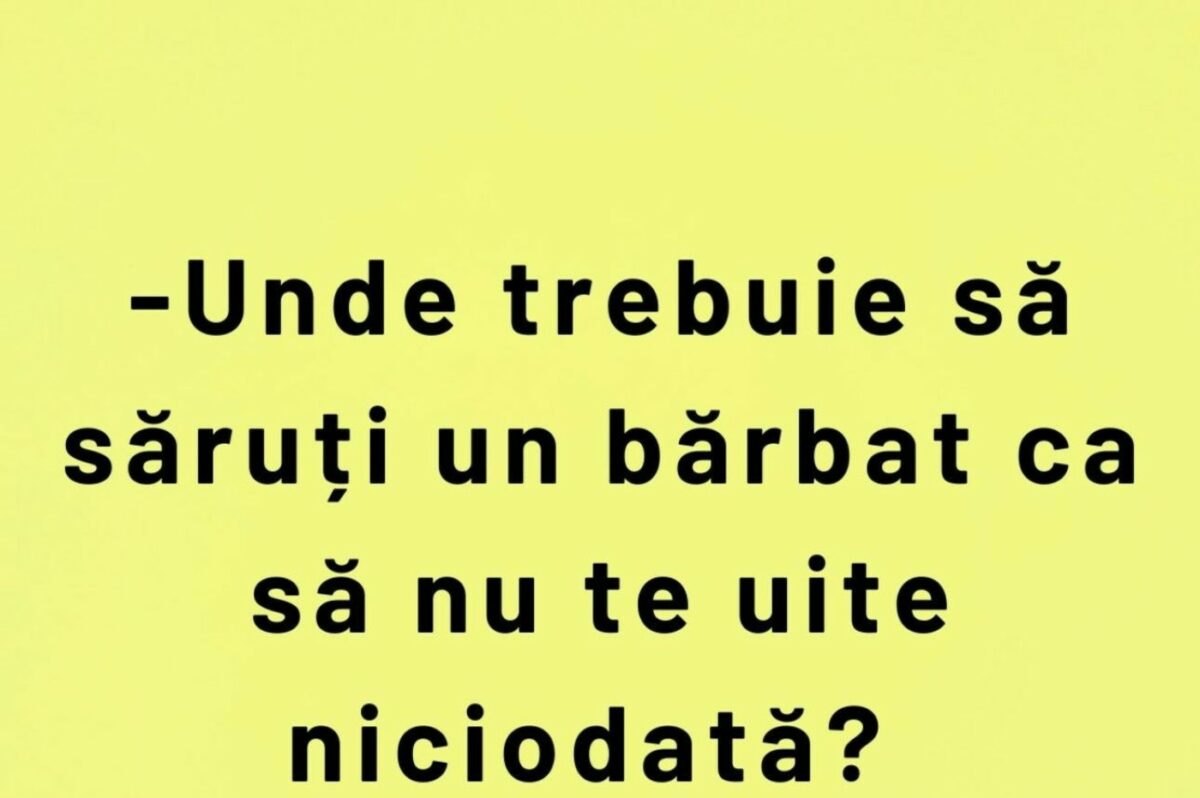 Imagine Stire BANCUL DE MARȚI | ”Unde trebuie să săruți un bărbat, ca să nu te uite?” | 2review.ro