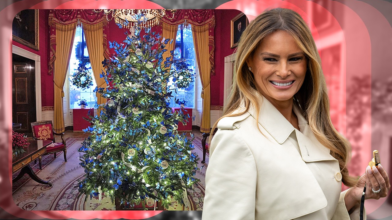 Decorul de Crăciun al Melaniei Trump dă internetul peste cap! Americanii s-au crucit când au văzut cu ce a împodobit Casa Albă