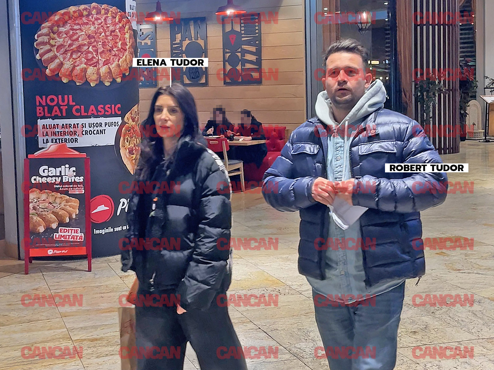 Magicianul Robert Tudor și soția lui au ieșit la cumpărături