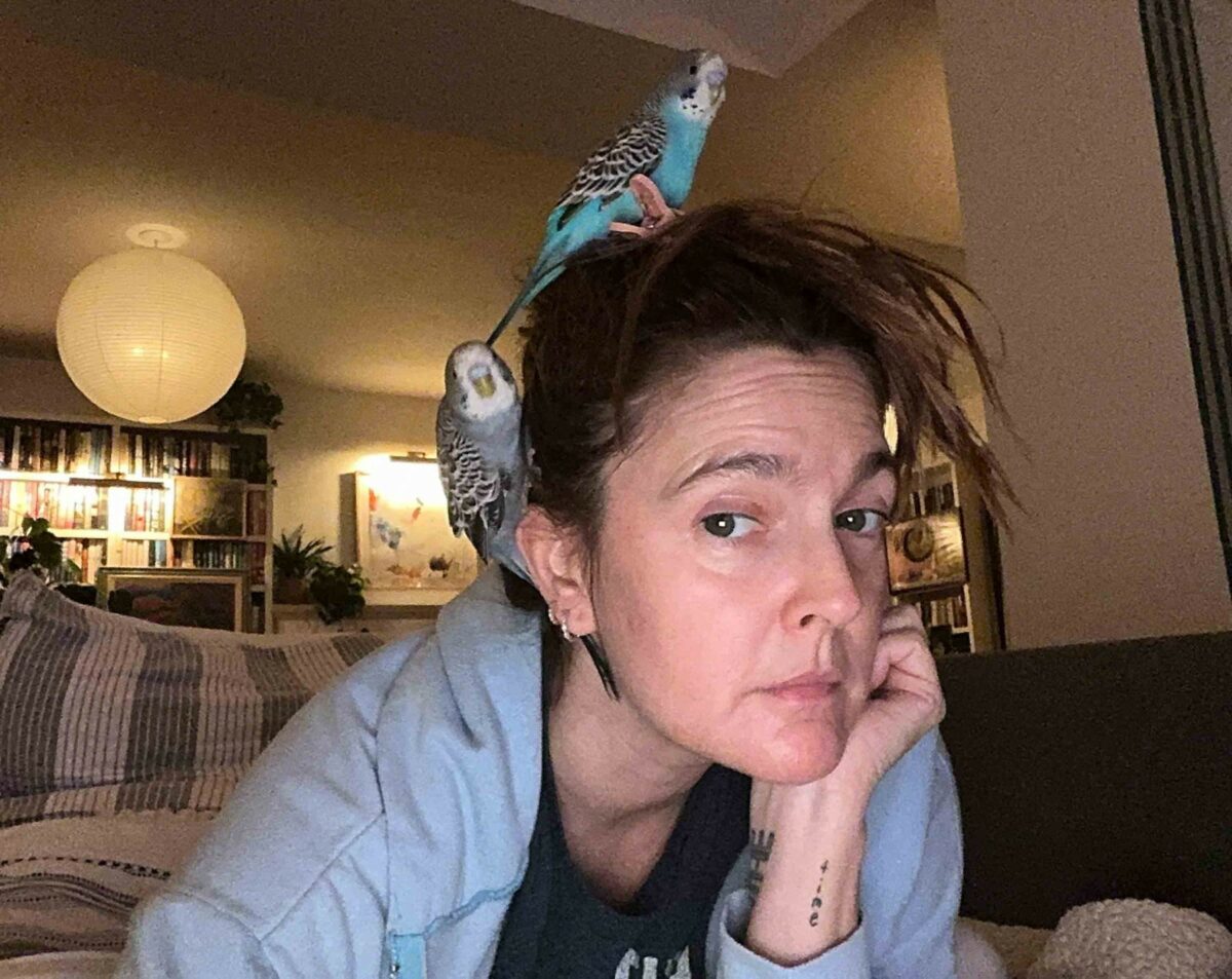 Surpriză total neașteptată pentru Drew Barrymore! O fană apare în platou cu rochia ei legendară de la Oscarurile din 1989