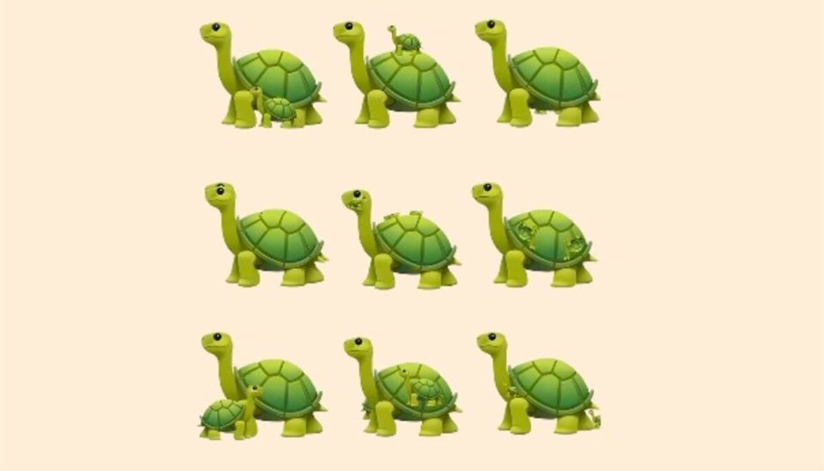 Imagine Stire TEST IQ | Câte broaște țestoase sunt, de fapt, în această imagine? | 2review.ro