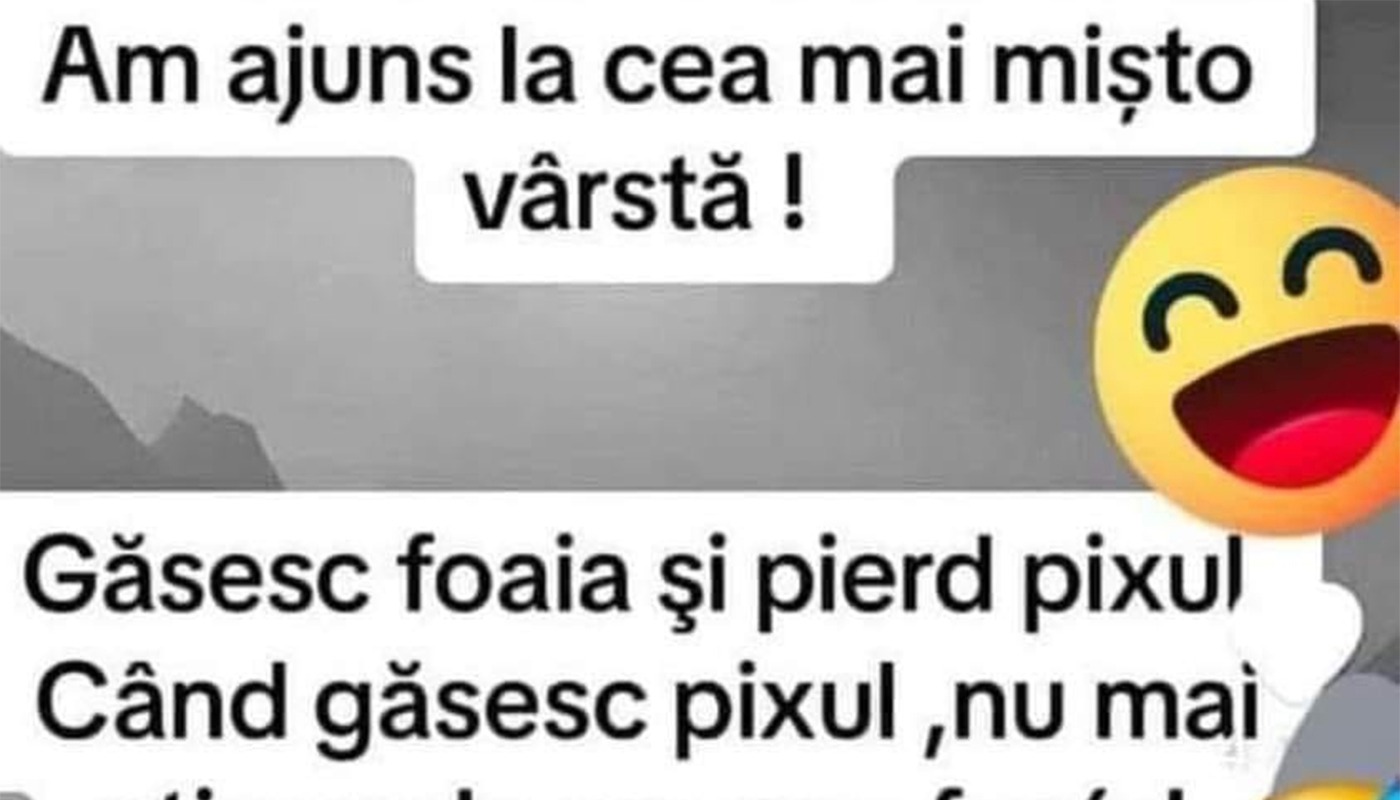 BANCUL ZILEI | Care este “cea mai mișto vârstă”, de fapt