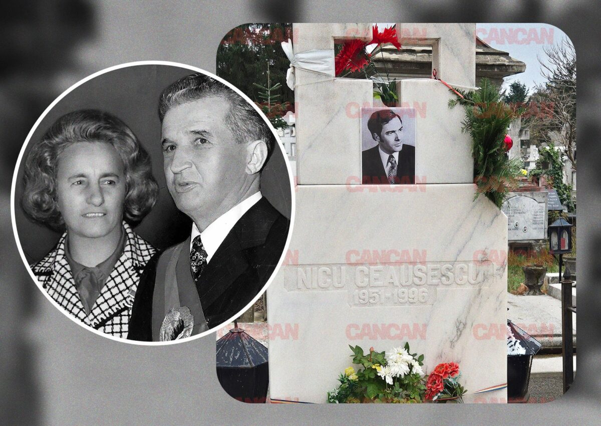 Ce a apărut pe mormântul soților Ceaușescu, la 36 de ani de la Revoluție! Monumentul funerar atrage mulți nostalgici ai comunismului