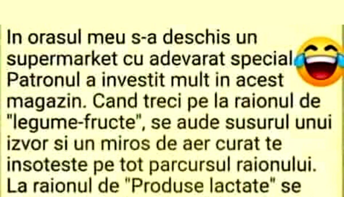 Imagine Stire Bancul sfârșitului de săptămână | Noul supermarket din oraș | 2review.ro