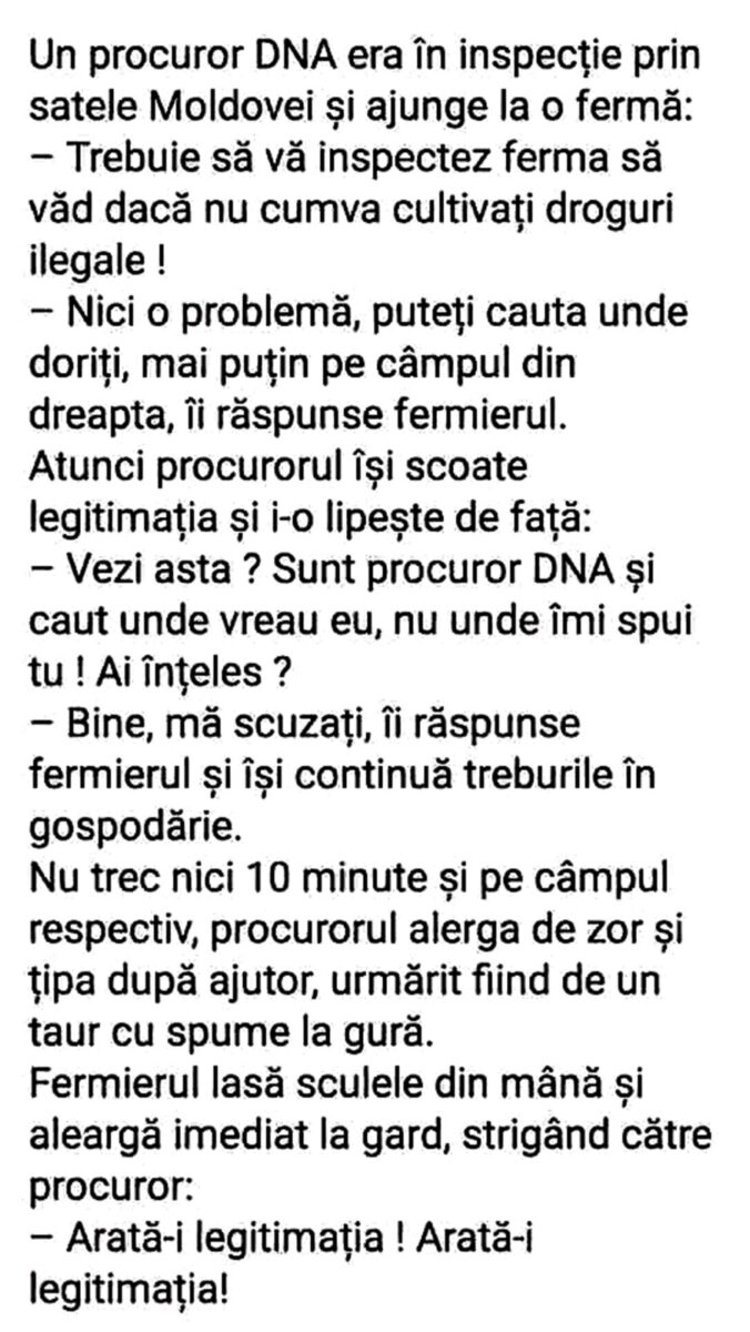 Imagine Stire Bancul de weekend | Fermierul și procurorul DNA | 2review.ro