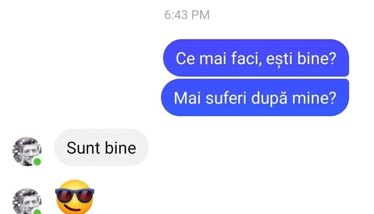 Imagine Stire Bancul începutului de săptămână | „Mai suferi după mine? Ia scoate ochelarii!” | 2review.ro