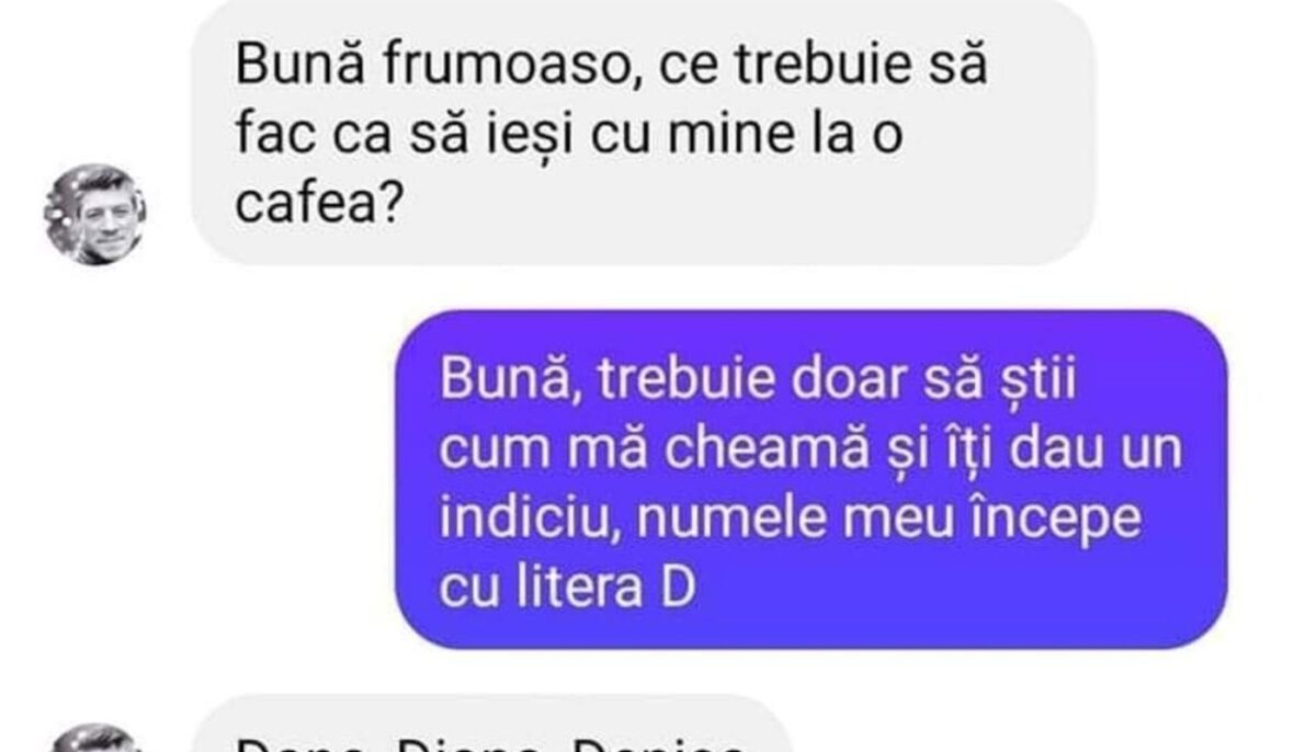 Imagine Stire BANCUL ZILEI | „Ce trebuie să fac ca să ieși cu mine la o cafea?” | 2review.ro
