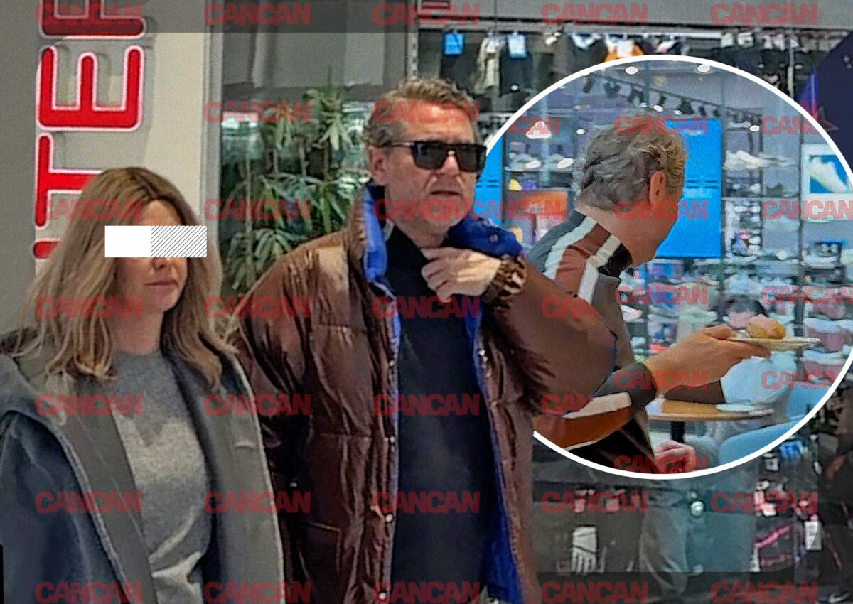 Primele imagini după împăcarea cu logodnica! Florin Răducioiu a îndulcit situația la mall