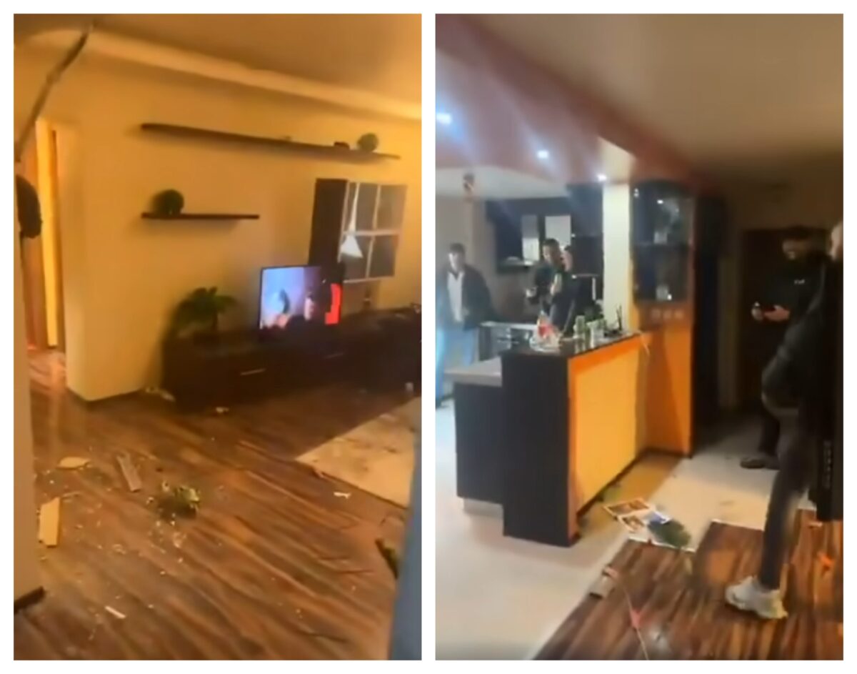 Imagine Stire Suporterii olandezi și-au dat arama pe față după FCSB – Feyenoord! Au distrus tot ce au găsit în apartamentul închiriat și au filmat fapta | 2review.ro