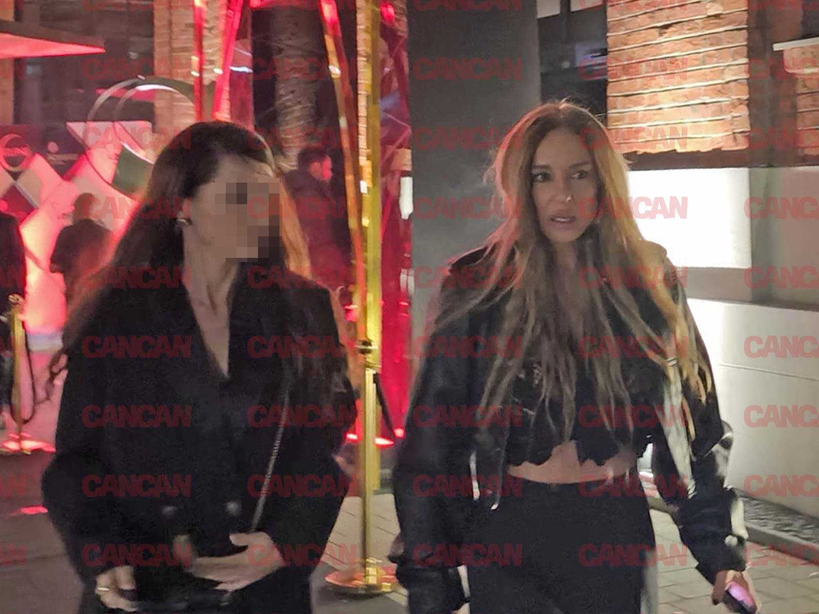 Tania Budi a ridicat temperatura în club