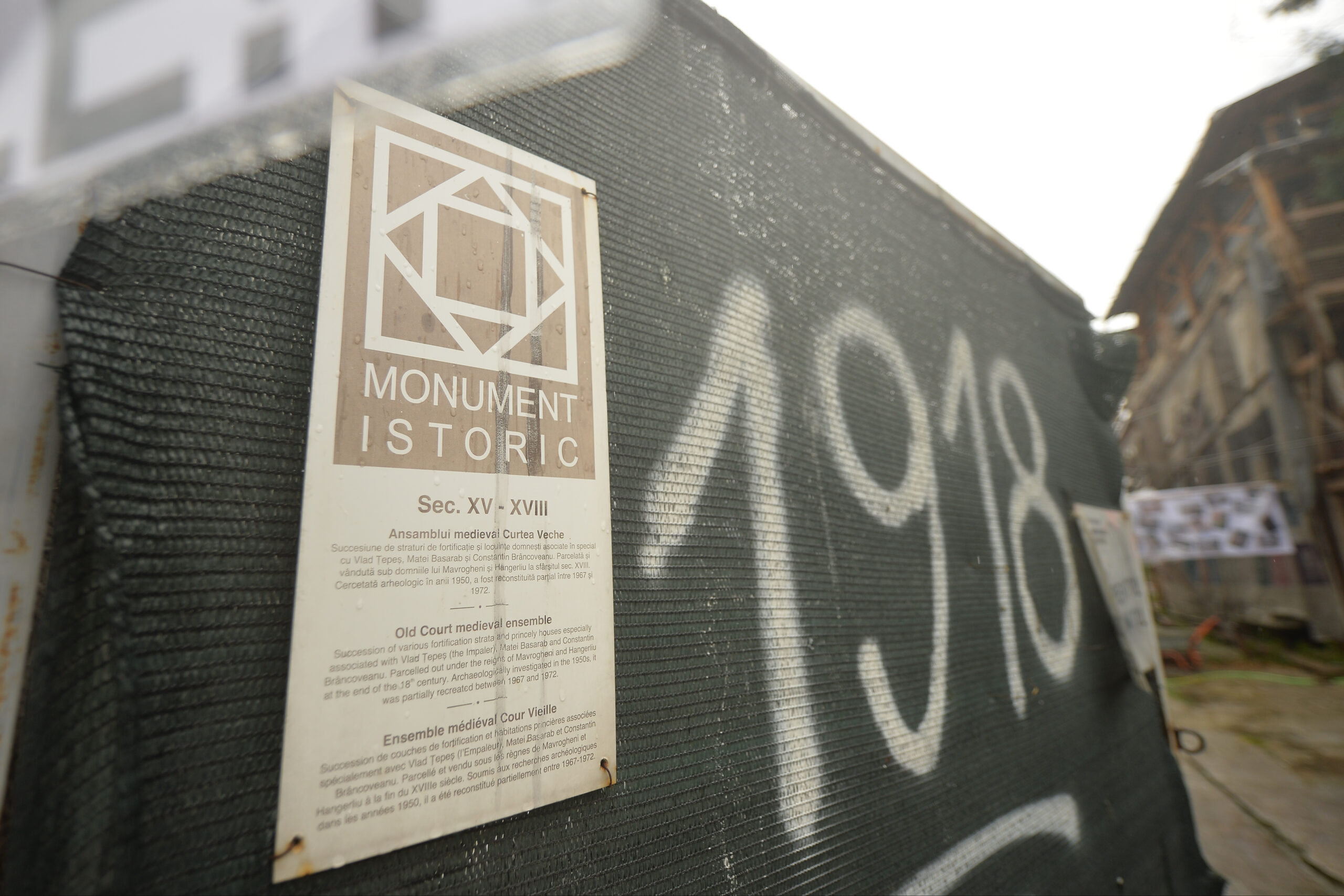 O restaurare începută acum mai bine de 10 ani cu termen de finalizare etern