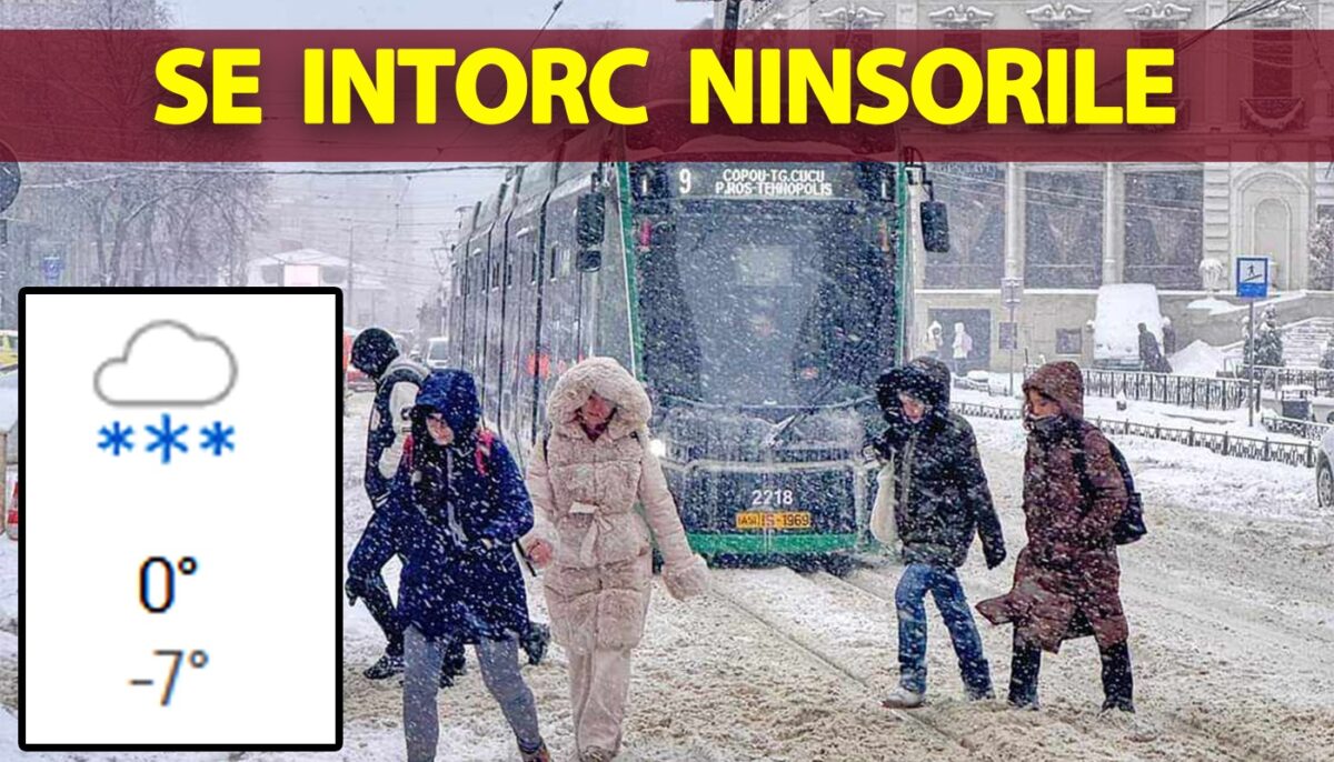 Alertă meteo ANM: temperaturi de -18 grade Celsius în România! Zonele care vor fi înghițite de ger năprasnic, viscol și ninsori