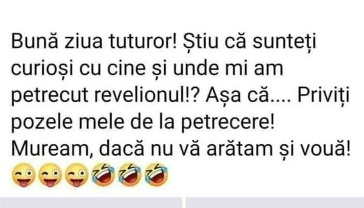 Imagine Stire BANCUL ZILEI | Cu cine și unde mi-am petrecut Revelionul | 2review.ro